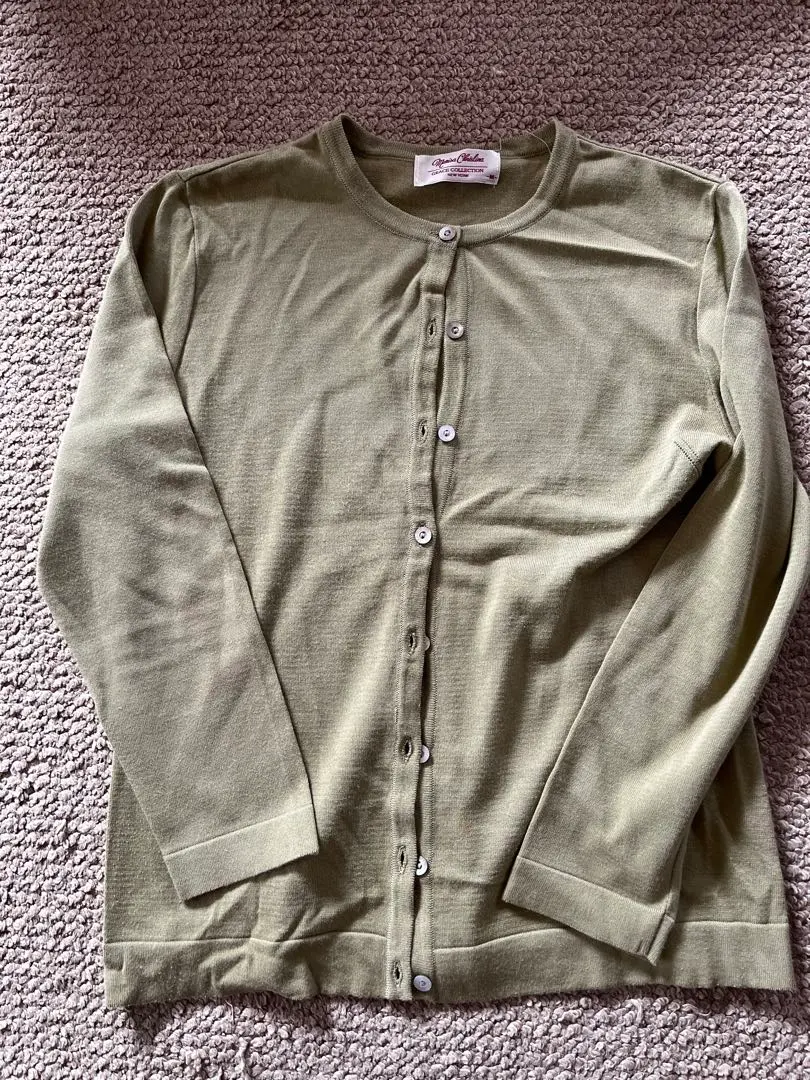 Thumbnail of Marisa Christina Olive Green Cardigan