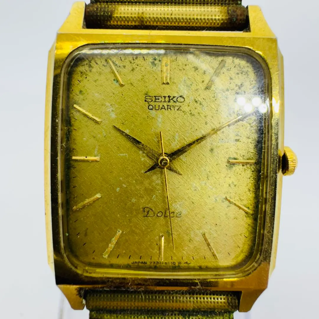SEIKO ドルチェ 7731-5110 GHAケース 腕時計 ベルト新品 SEIKO ドルチェ 7731-5110 GHAケース 腕時計 ベルト新品（Yahoo