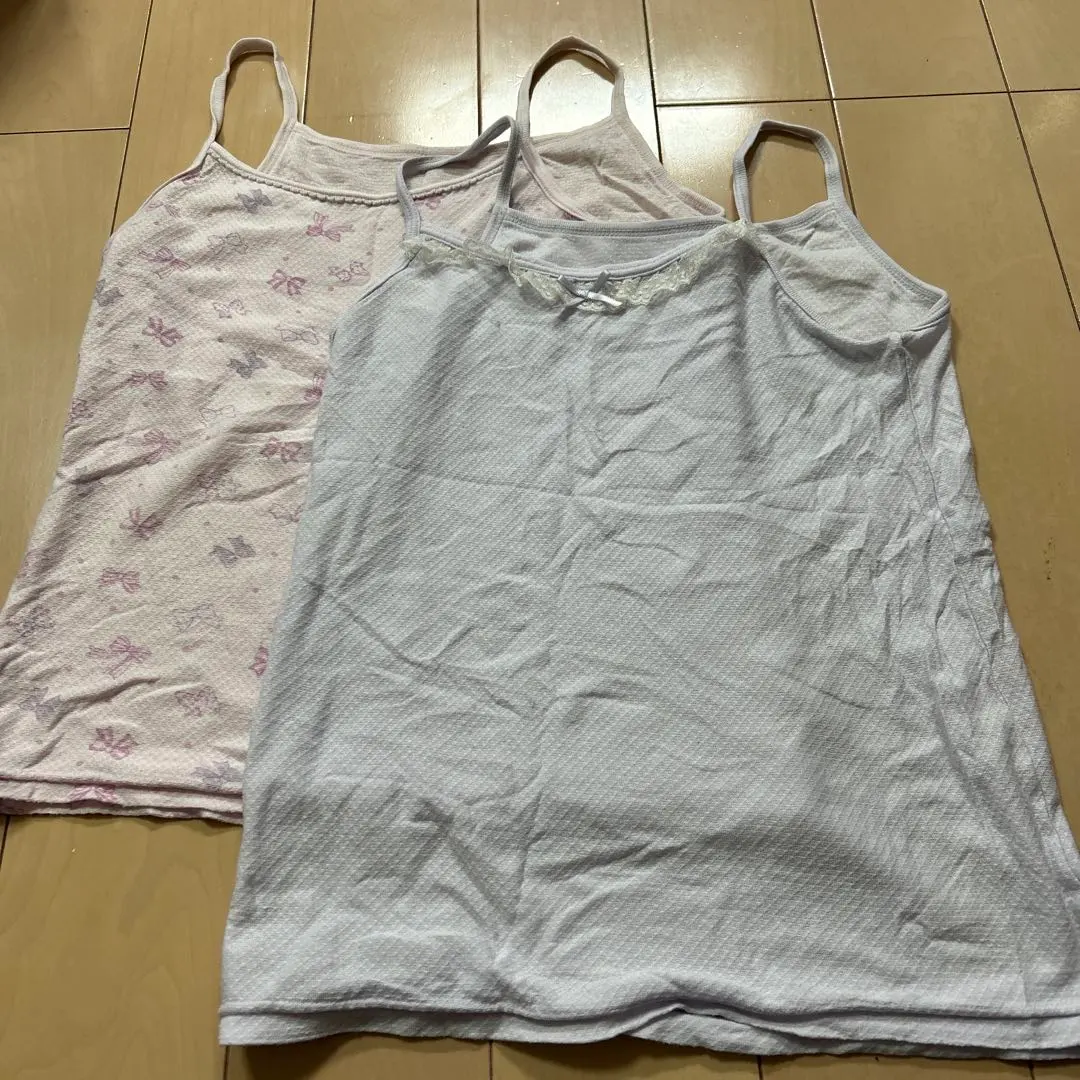 Thumbnail of Ribbon patterned camisole, camisole set with ribbon 130