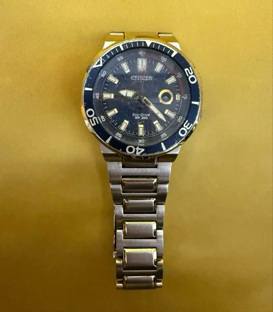 【未使用級】CITIZEN エコドライブ J810-003PW01 ダイバー 未使用級】CITIZEN エコドライブ J810-003PW01 ダイバー メンズ