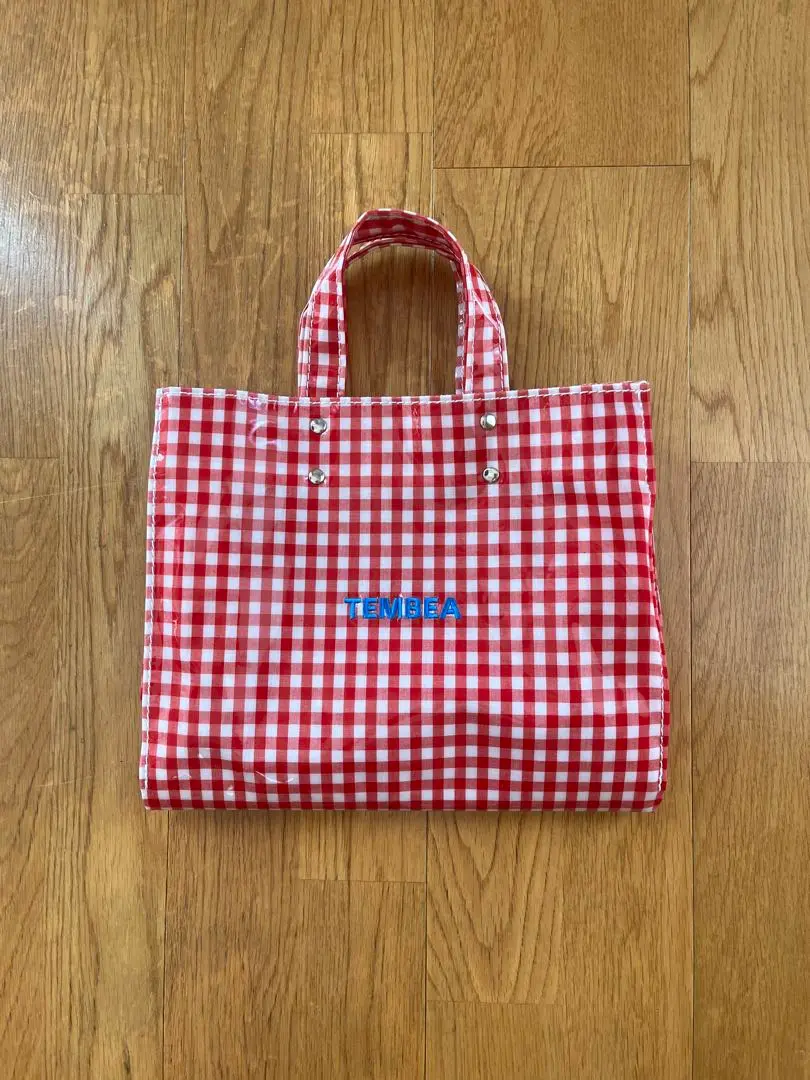 saro別注 TEMBEA ギンガムチェックバック saro別注 TEMBEA ギンガムチェックトートバッグ