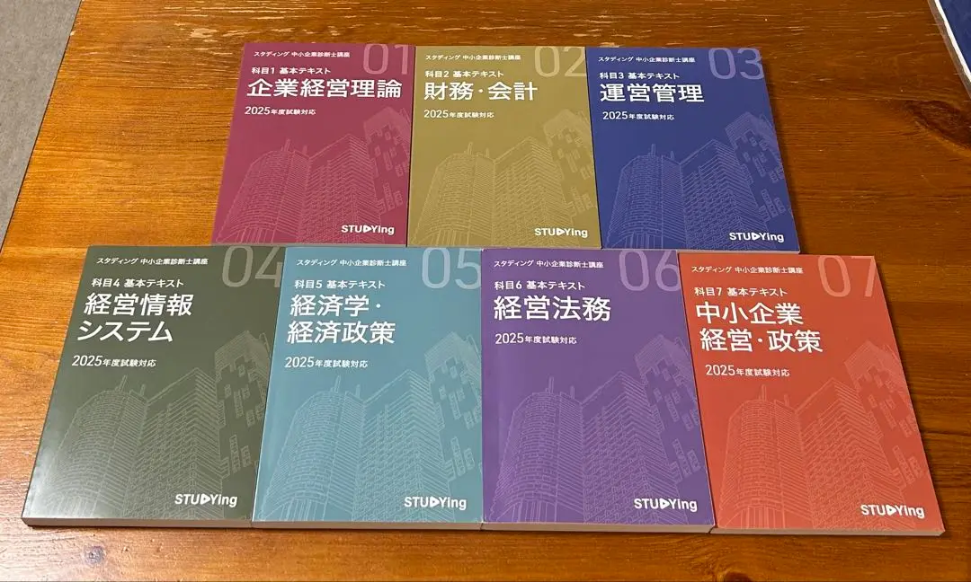 Amazon.co.jp: 2025年 中小企業診断士 studying 学習マップ 7