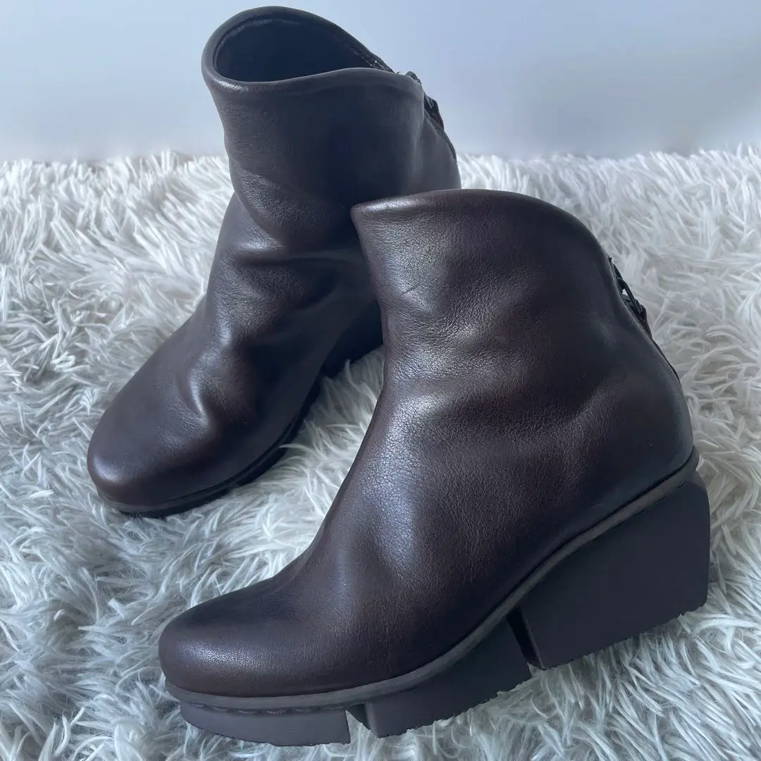 1018【美品】トリッペン SWIFT ブーツ 本革 牛革 バックジップ 38 1018【美品】トリッペン SWIFT ブーツ 本革 牛革 バックジップ 38