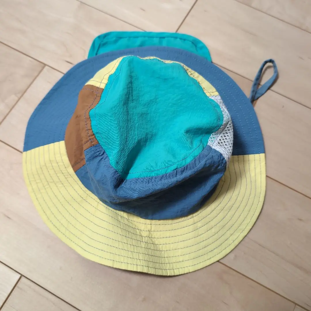Thumbnail of Multi-color baby hat with sun visor