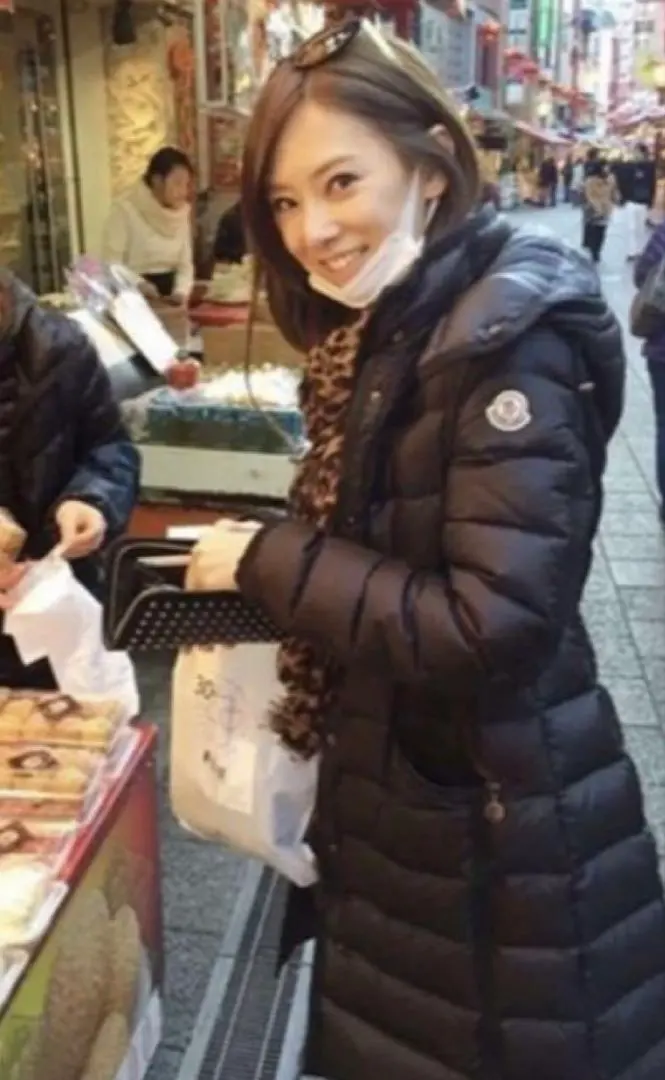 Thumbnail of Moncler Long Down Coat Erminne Size 1