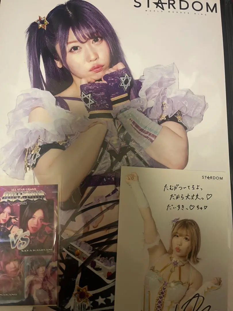A4ポートレート　STARDOM　中野たむ　サインあり　管理番号F04 Amazon.co.jp: スターダム 会場限定 中野たむ ポートレート 直筆