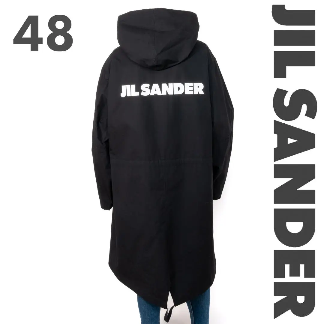 【酒屋】JILSANDER フーデットコート　サイズ48 新品未使用 酒屋様専用】JILSANDER フーデットコート サイズ48 新品未使用