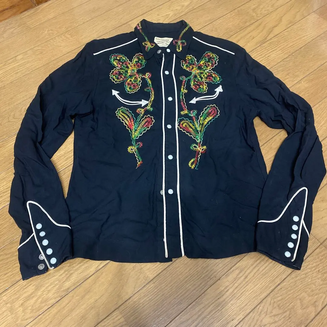 加州牧場服 西部襯衫 40-50年代？ 的縮圖