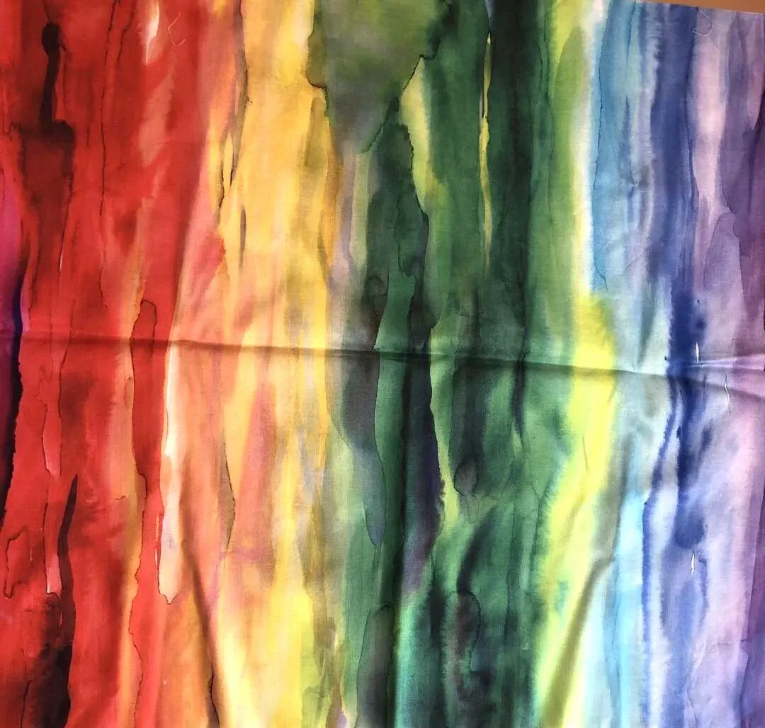 Thumbnail of Weekend Sale ⭐️ Ultra Rare ⭐️ Murazome Fabric, Gradient Fabric, Hawaiian Fabric, Moda Fabric, 50cm