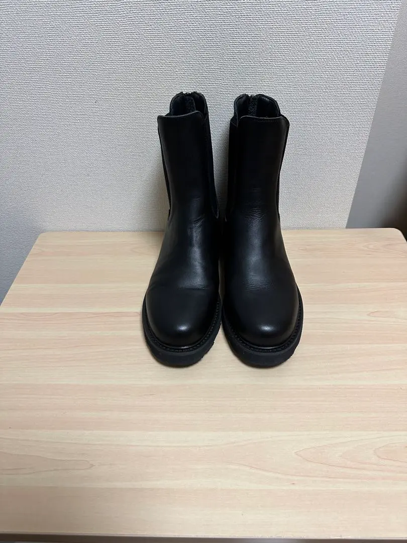 VINILO ヴィニーロ サイドゴアブーツ 黒 37 23cm スペイン製 VINILO（ヴィニーロ）【別注】サイドゴアチェルシーブーツ
