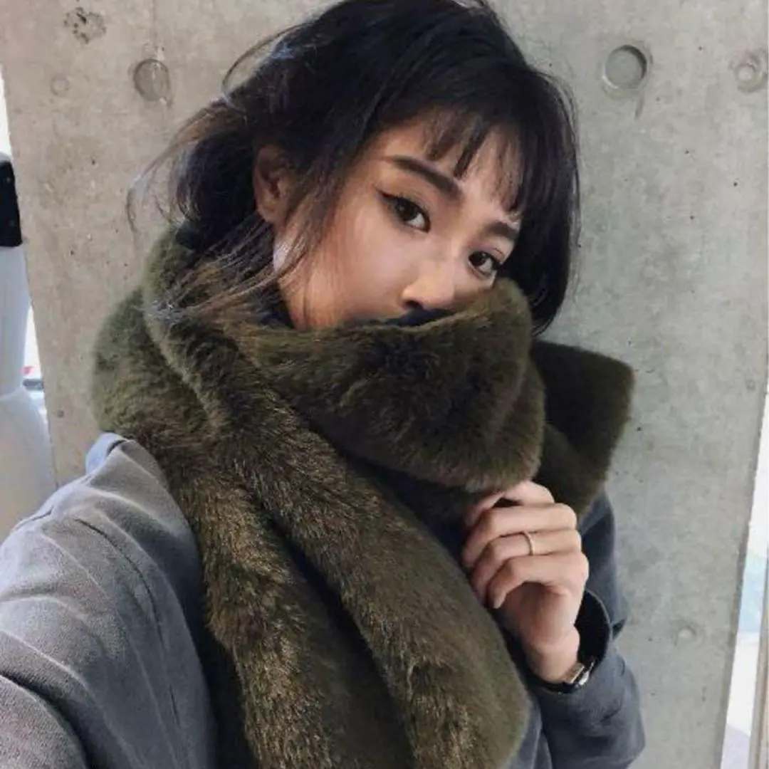 【juemi】Hemp Mix Knitted Muffler JunnKay Premium Silky Chiffon Hijab Beige Crinkle Women