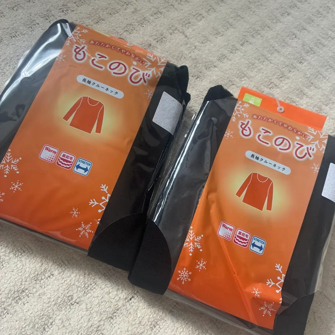 Thumbnail of Mokonobi Black Long Sleeve Top 4L Plus Size Fleece Lined