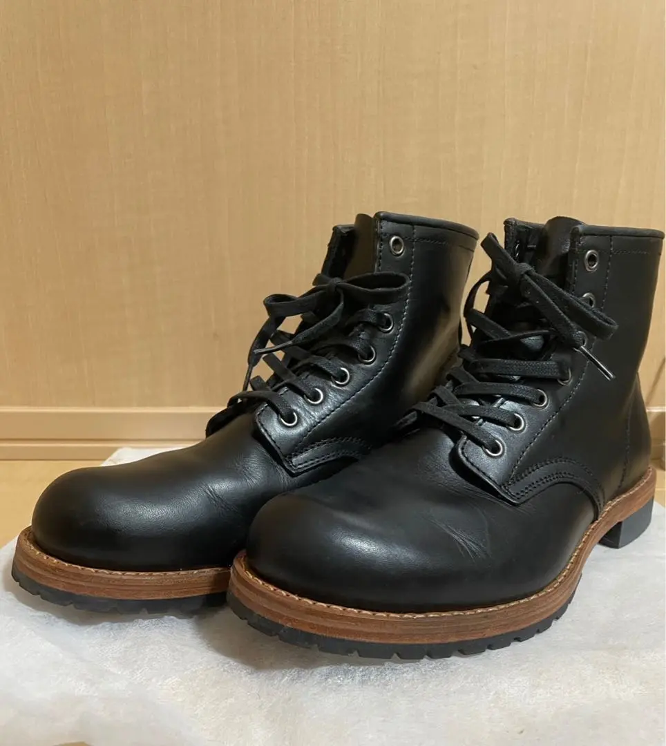 美品HAWKINS HL40011 プレーントゥ 黒 26 RED WING 定番の冬ギフト 美品HAWKINS HL40011 メルカリ - WING RED 26 黒