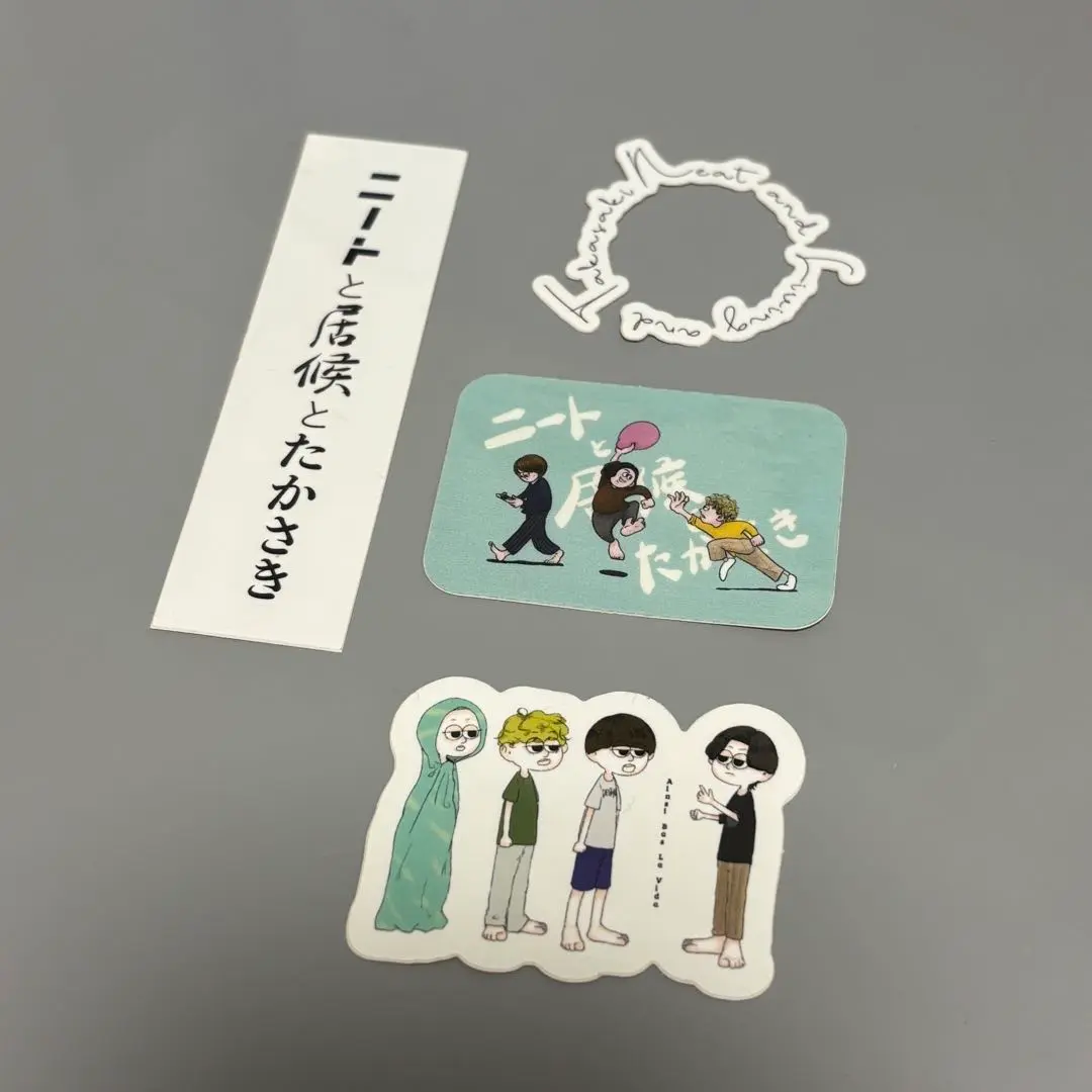 ニートと居候とたかさき ステッカー ニートと居候とたかさき ステッカー - メルカリ