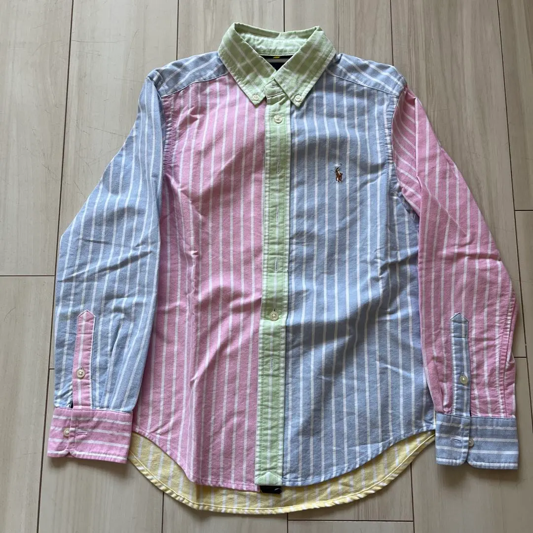 Thumbnail of Ralph Lauren Multicolor Striped Long Sleeve Shirt S/P 140