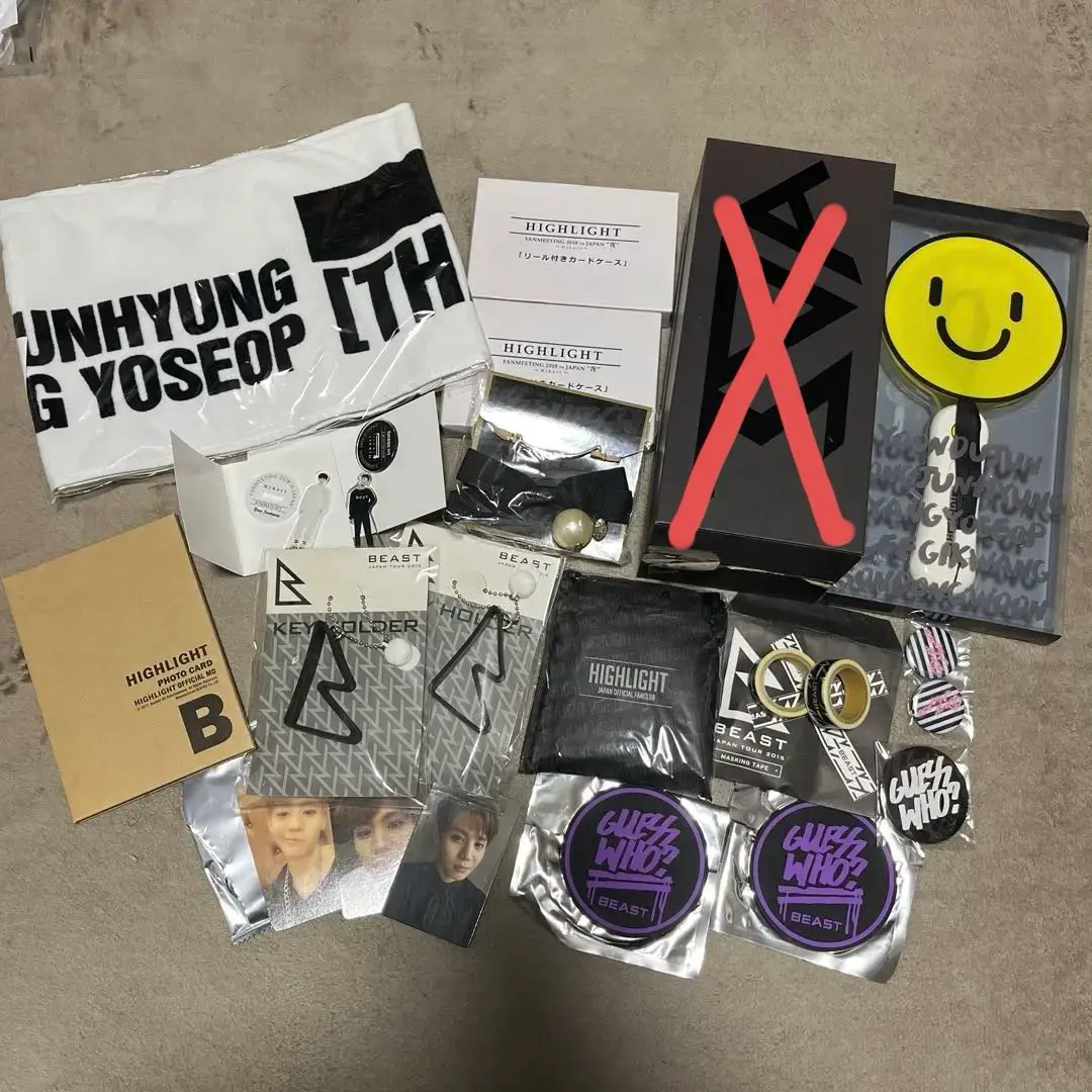 beast CD DVD ペンライト トレカ グッズ TXT CD DVD トレカ ペンライト まとめ売り