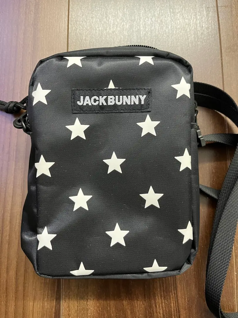 【新品】　JACK BUNNY メッシュショルダーバッグ ブラック Jack Bunny!! ショルダーバッグ バッグ 「Jack Bunny!!」カート