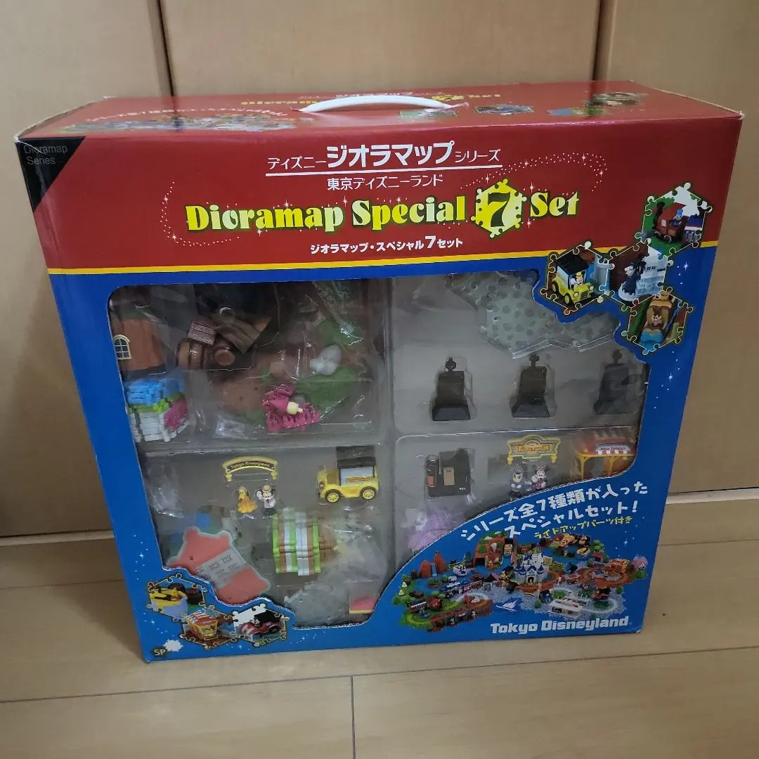 激レア 東京ディズニーランド ジオラママップ スペシャル7セット Disney - ディズニージオラマップシリーズ ジオラマップ・スペシャル7