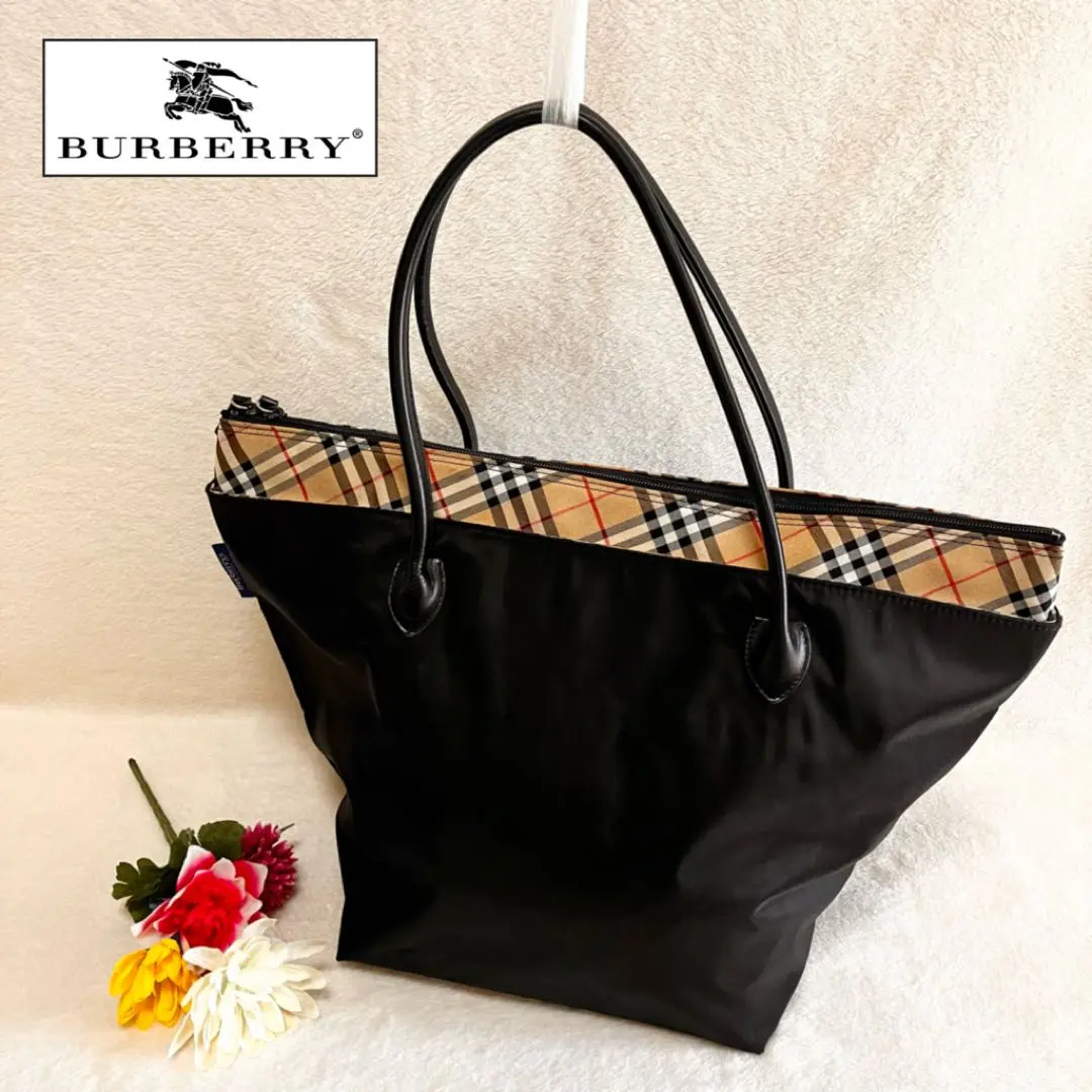 バーバリー　マザーズバッグ　黒 ブラック（黒）系 Burberry(バーバリー) マザーズバッグ(ベビー