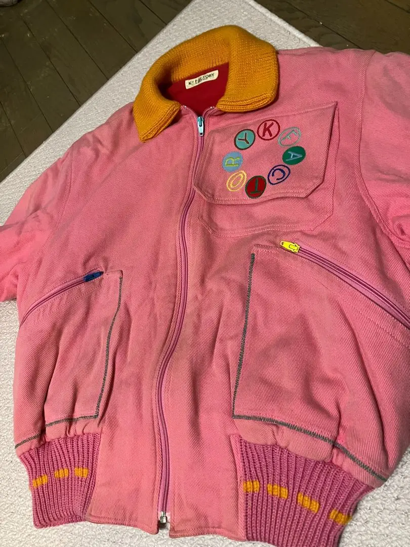 K-FACTORY ブルゾン イケダノブオ 80年代 ケーファクトリー ○【80s/稀少】美品/K-FACTORY BY NOBUO IKEDA/ノブオイケダ