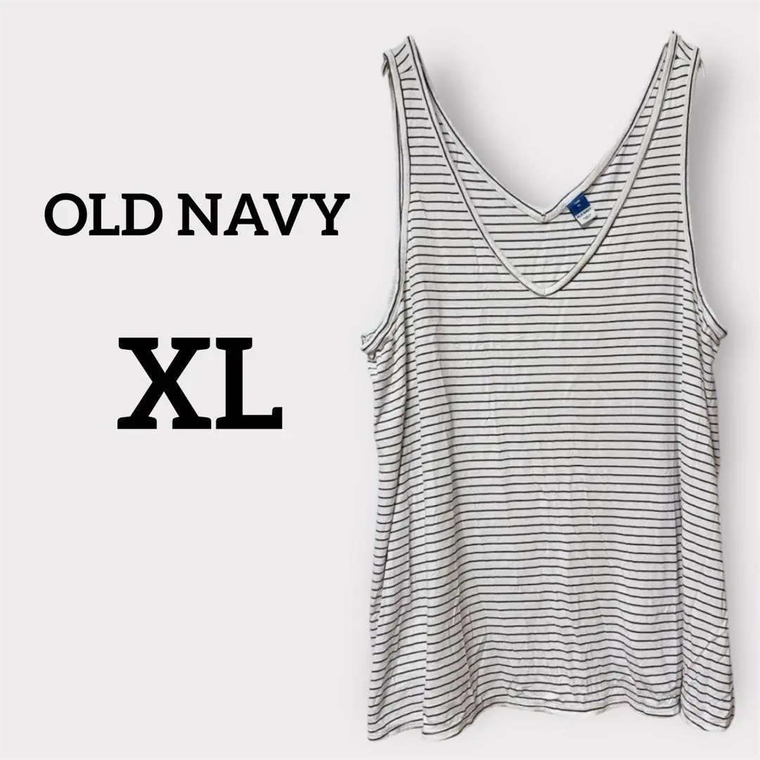 Thumbnail of OLD NAVY 【XL】Striped Tank Top Sleeveless
