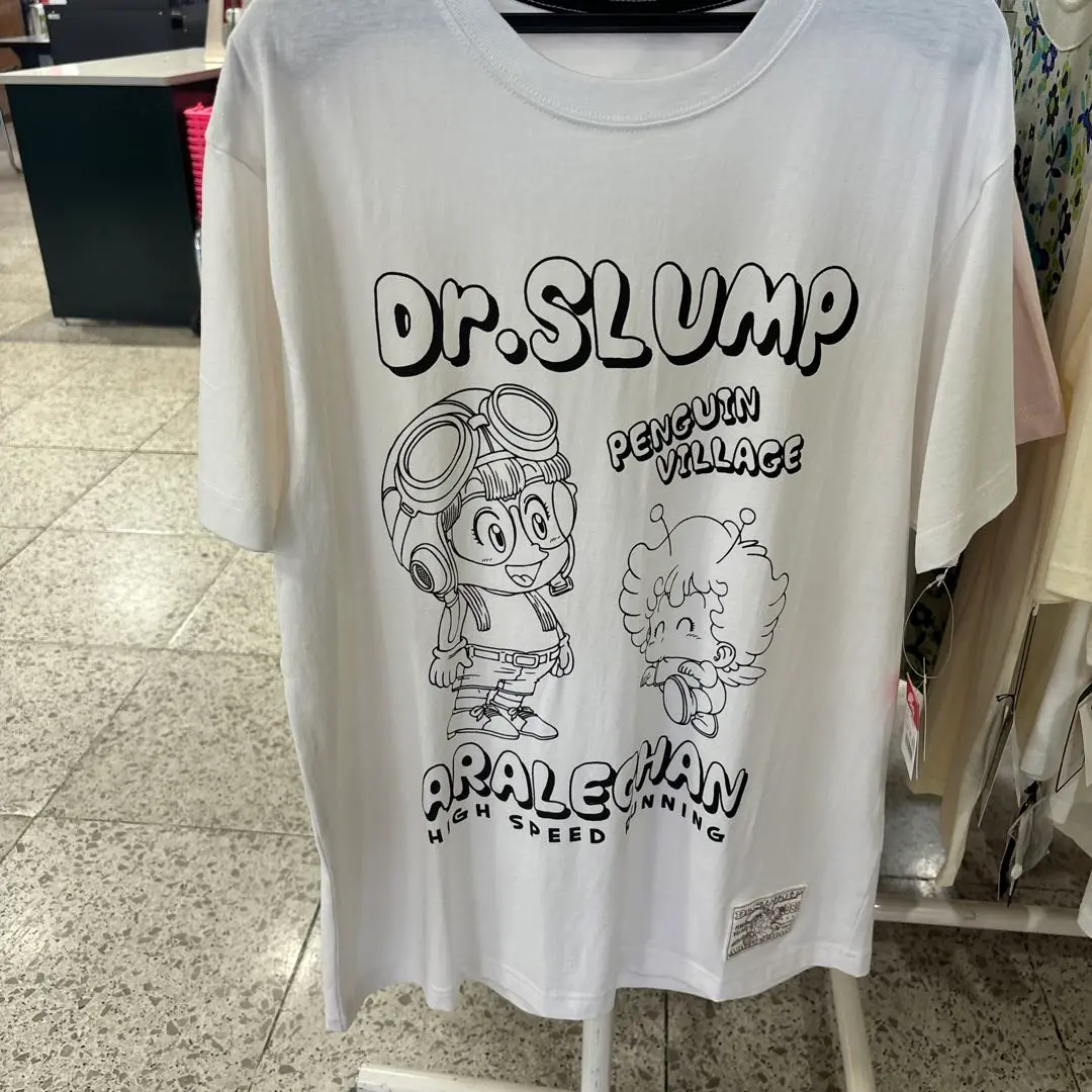 希少 Dr.スランプアラレちゃん Tシャツ dune M オフホワイト 2025年最新】Dr.スランプ アラレちゃん Tシャツ Mサイズ