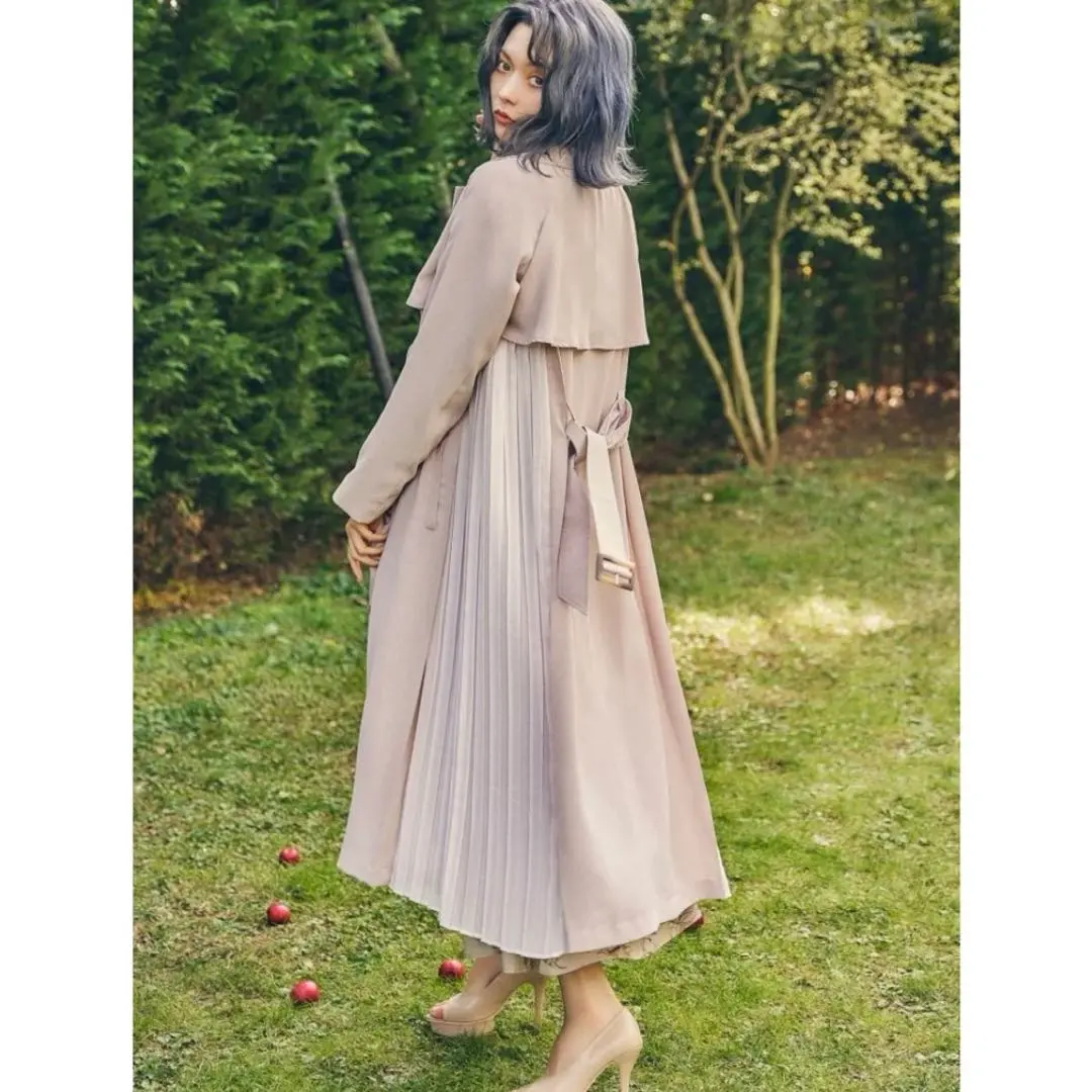 Thumbnail of RESEXXY Sheer Trench Coat, Pink