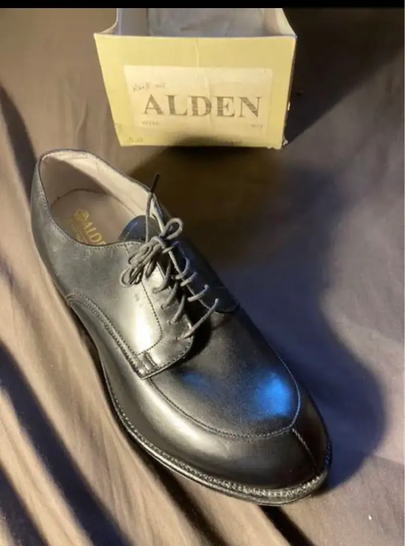 半額旧ロゴALDENオールデン新品モディファイド539革靴7EEEアナトミカ 半額旧ロゴALDENオールデン新品モディファイド539革靴7EEE