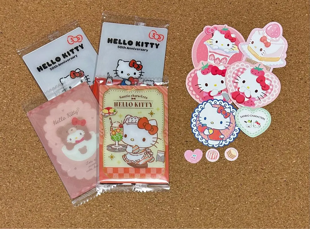 Thumbnail of Sanrio Wafer Cards Stickers Figures Pouches Hello Kitty