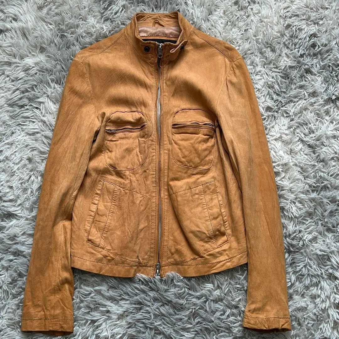 人気商品、90's 廃盤、pelle cymaレザージャケット豚革XLサイズ