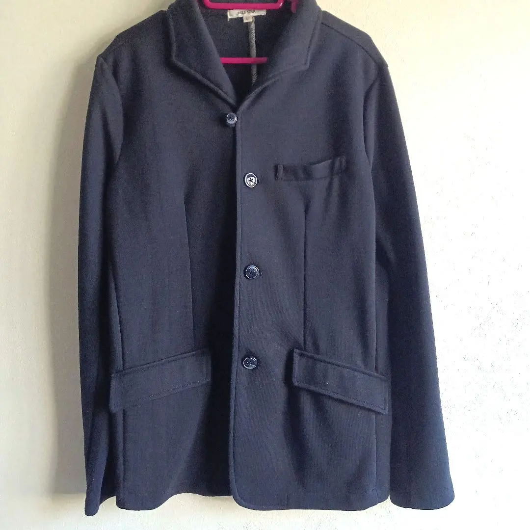 Thumbnail of [Men's L size] BIKE STAR Navy Tailored Jacket