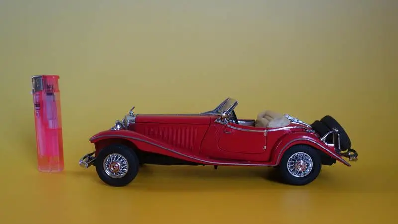 フランクリンミント社　メルセデスベンツ500k スペシャルロードスター 1935 Mercedes-Benz 500K Special Roadster - Franklin Mint 1