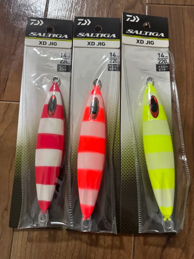 DAIWA - ダイワ　ソルティガ XDジグ　15-260g　美品１本・新品２本　３本 2025年最新】Yahoo!オークション -ソルティガ xdジグの中古品