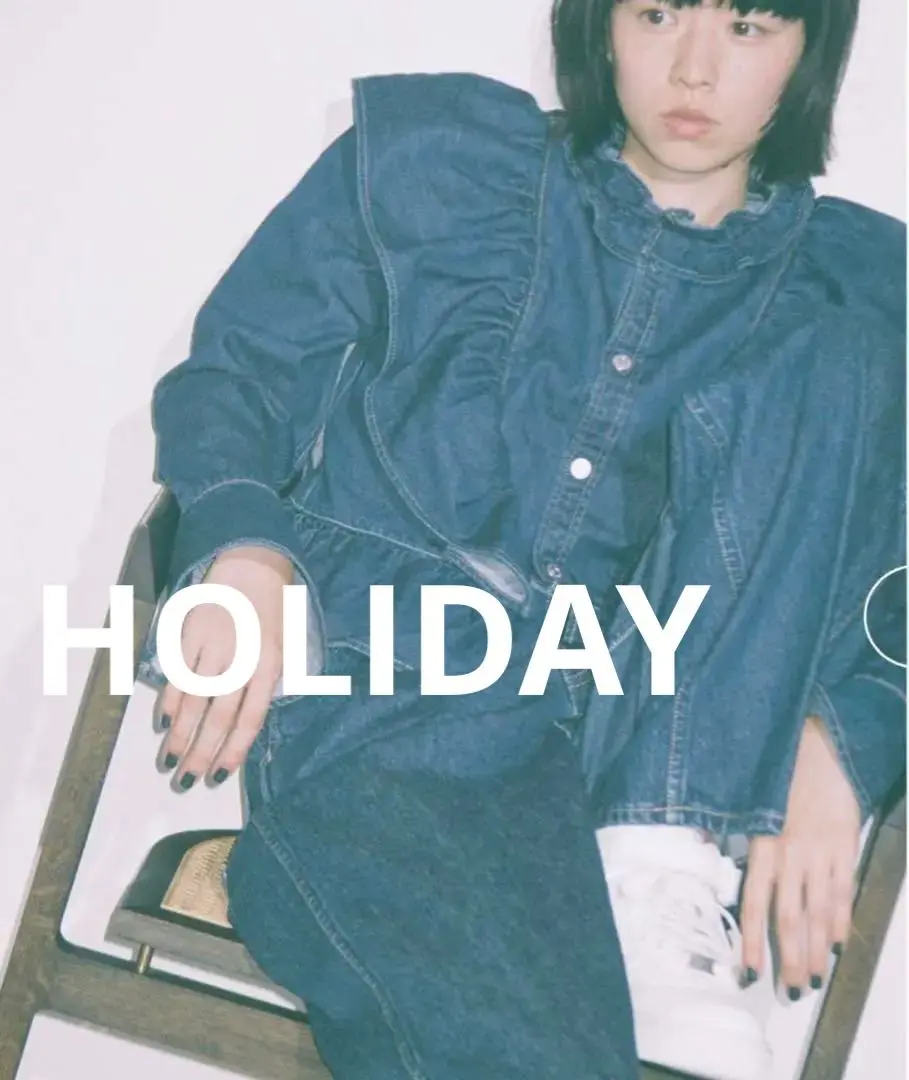 ホリデイ デニムジャケット Gジャン PUFF SLEEVE DENIM JACKET Ⅱ｜HOLIDAY（ホリデイ）OFFICIAL