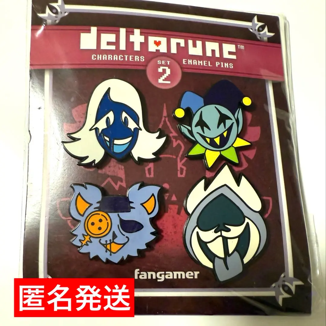ランサー Fangamer Japan 5周年記念缶バッジ DELTARUNE - メルカリ