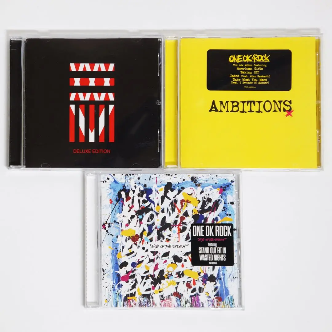 ONE OK  ROCK 輸入盤CD 3枚セット ONE OK ROCK 輸入盤CD 3枚セット