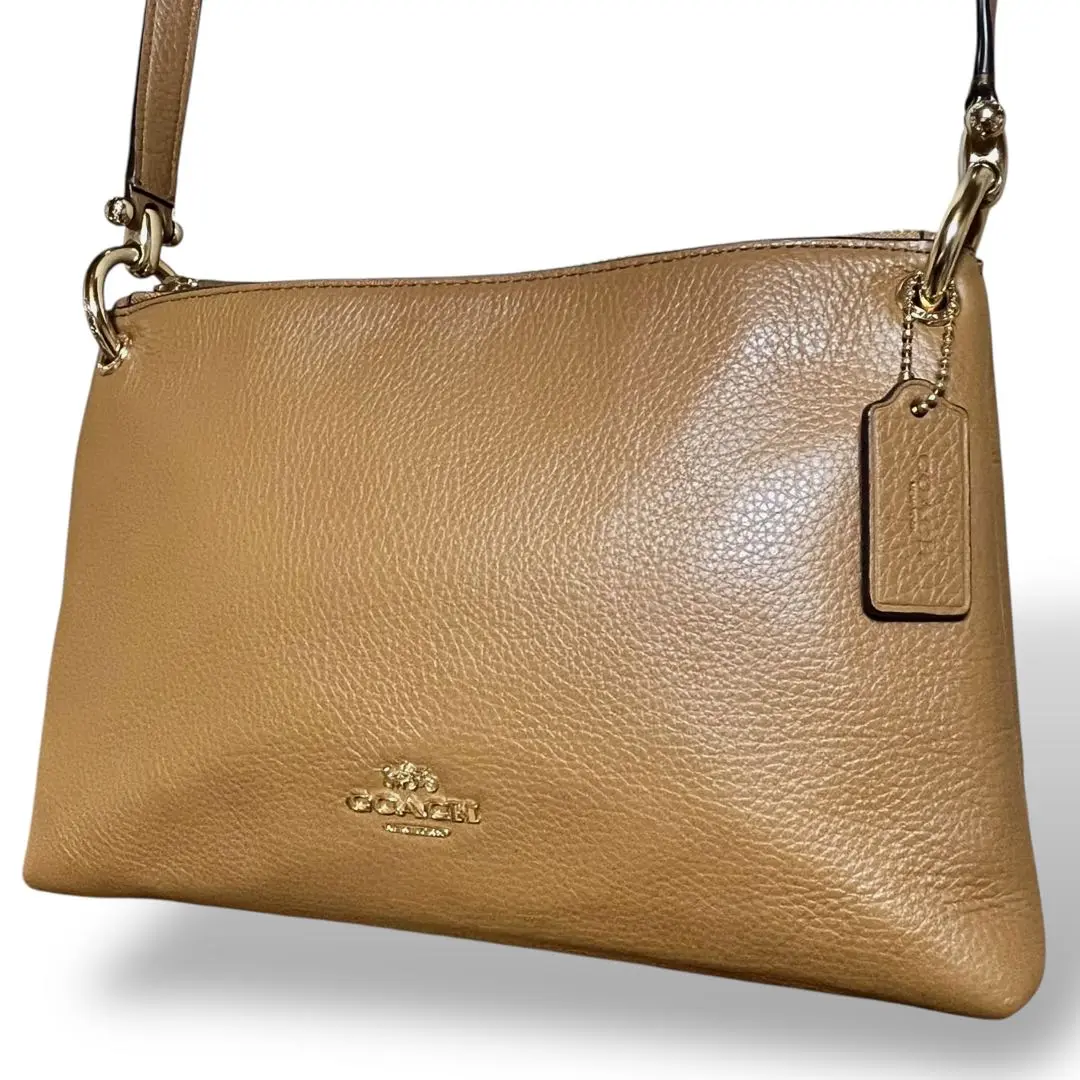 【未使用級】COACH 76645 シボ ショルダー レザー ミア 未使用級】COACH 76645 シボ ショルダー レザー ミア - メルカリ