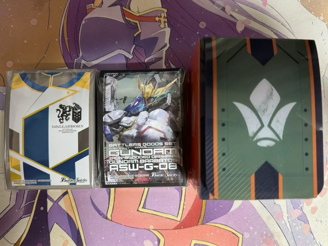 バトスピ　鉄血のオルフェンズ　デッキ＋パーツセット バトスピ 鉄華団デッキ 鉄血のオルフェンズ 魔導の契約神ハデス