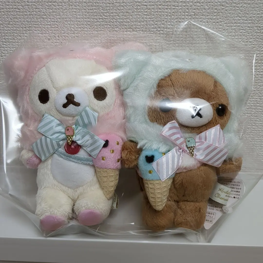 🍦 コリラックマとチャイロイコグマのハッピーアイスクリーム