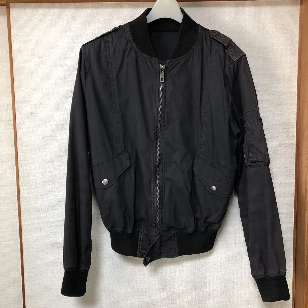 5351 POUR LES HOMME ブルゾン MA-1【2】切り替え 中綿