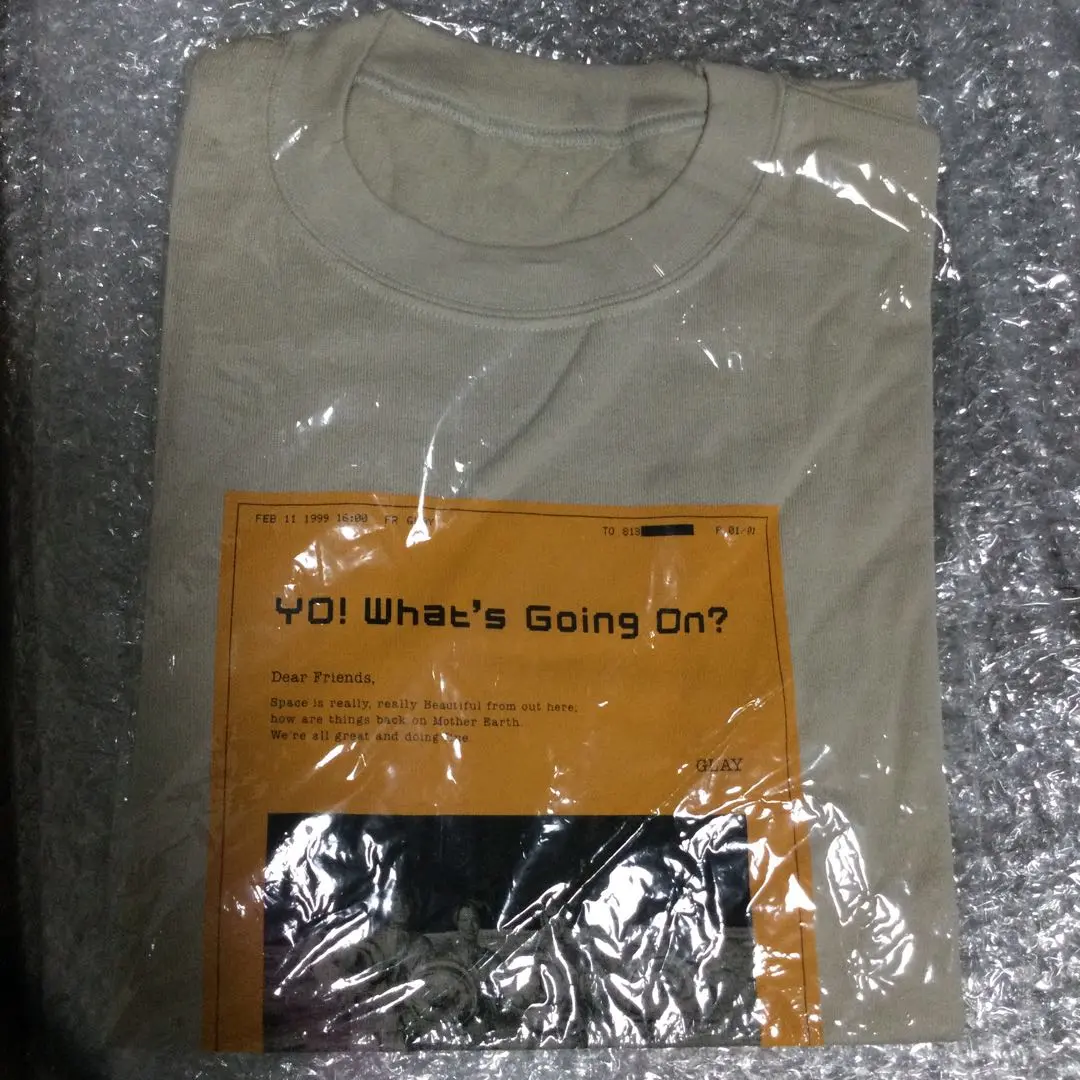 激レア【極美品】GLAY PURE SOUL1999 ツアーTシャツ ベージュ 2025年最新】GLAY pure soul Tシャツの人気アイテム - メルカリ