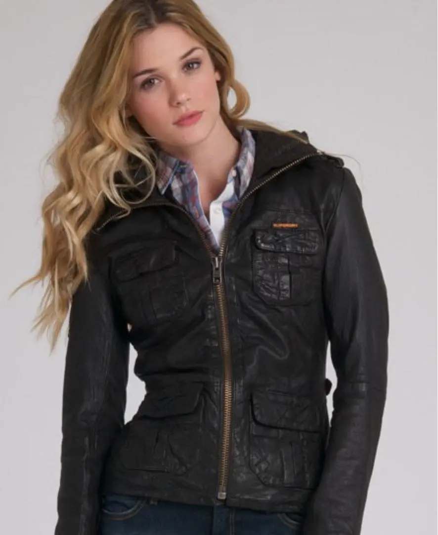 SUPER DRY 極度乾燥　革ジャケット　L Superdry 極度乾燥(しなさい)レザージャケット ジャケット・アウター