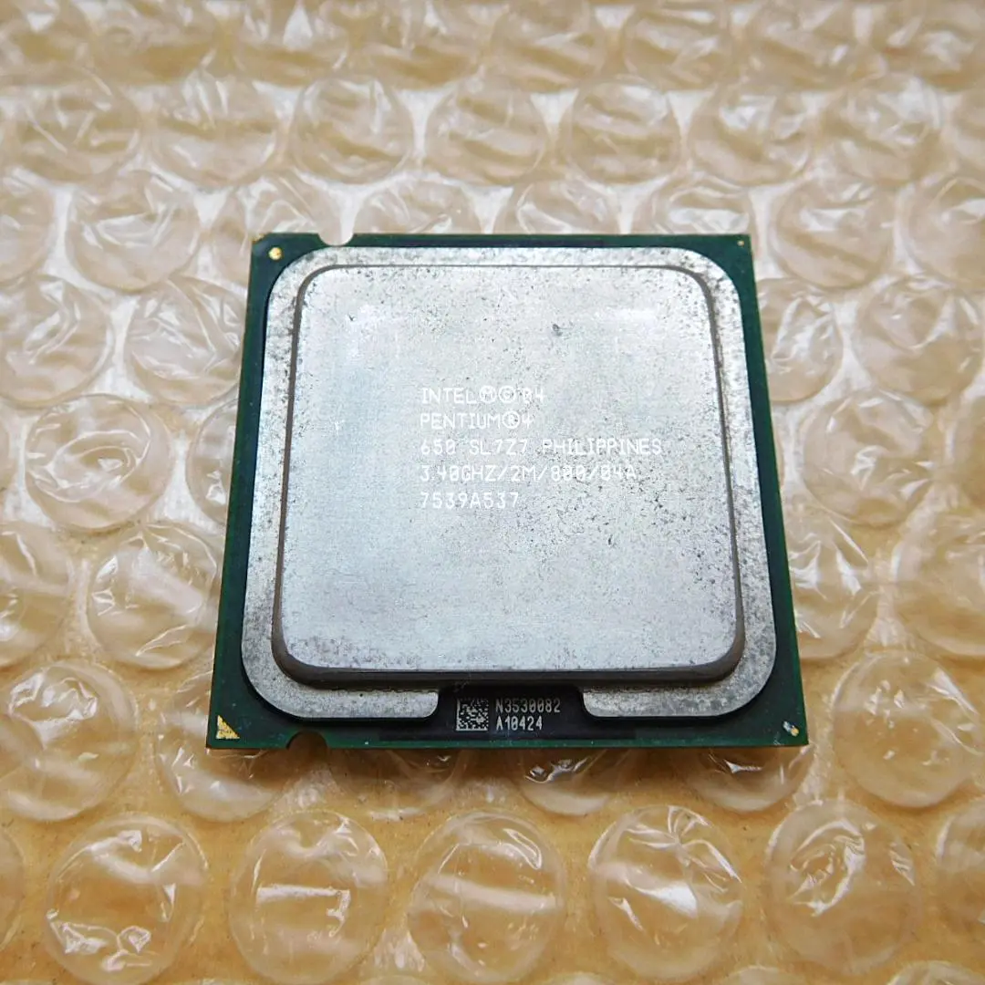 マザーP4P800DX + Pen4プレスコット3.4GHz +メモリ+グラボ Pentium4 は現役で使えるのか？ 爆熱Prescottの復活記録【コラム