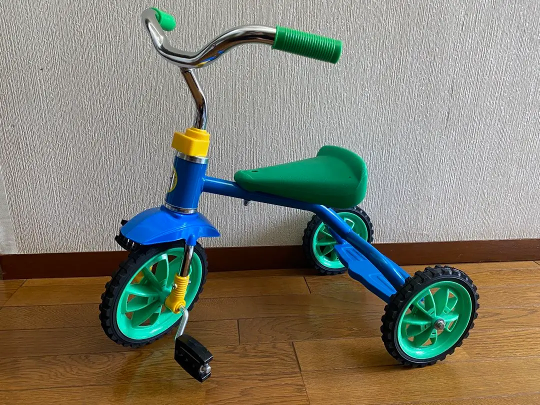 三輪車　TSUBAME 豆ダッシュ　ブルー　豆ダルマ　燕印　昭和レトロ 三輪車 TSUBAME 豆ダッシュ ブルー 燕印 昭和レトロ - メルカリ