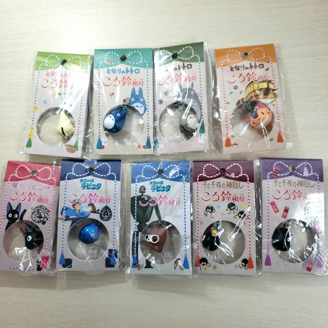 廃盤 レア ジブリ トトロ 魔女の宅急便 ミニミニ 風鈴 ストラップ フィギュア 廃盤 レア ジブリ トトロ 魔女の宅急便 ミニミニ 風鈴