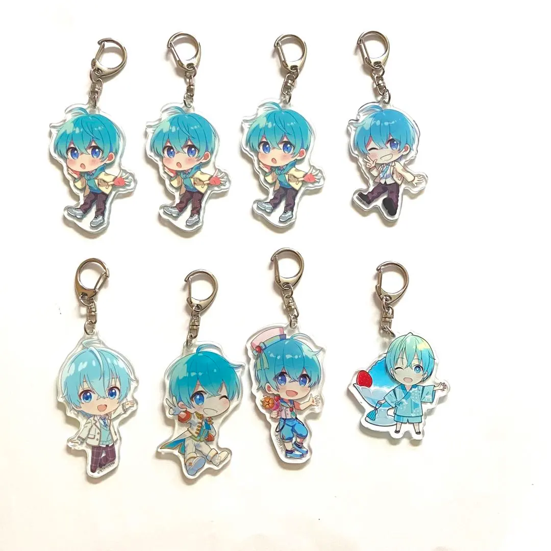Thumbnail of Collection of STPR Colon acrylic keychains and merchandise