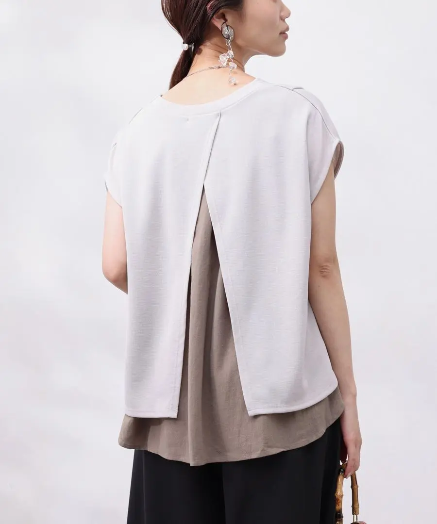 Thumbnail of 【Brand New】With Tags Chez toi Layered Look Top F