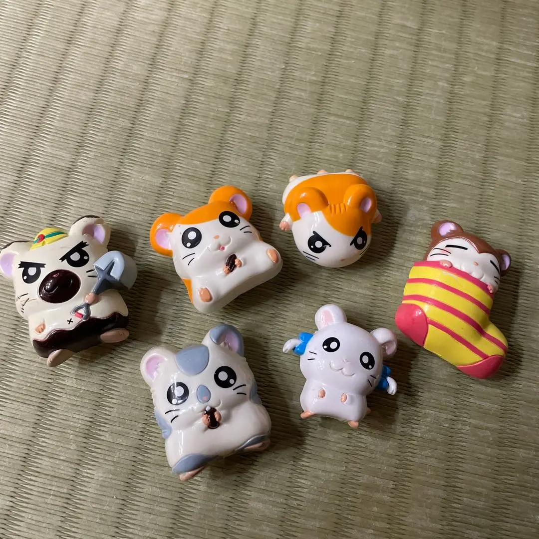 Thumbnail of Hamster magnet figures, set of 6