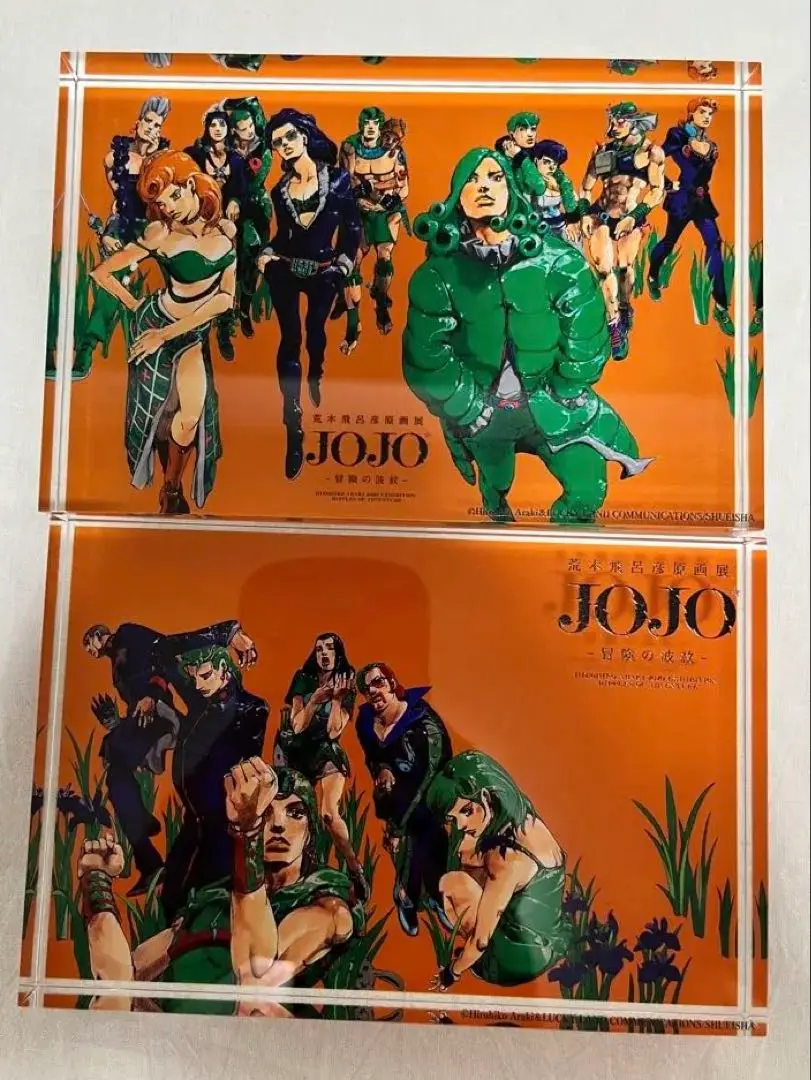ジョジョ展　アクリルブロック 荒木飛呂彦原画展 ジョジョの奇妙な冒険 アクリルブロック 長崎