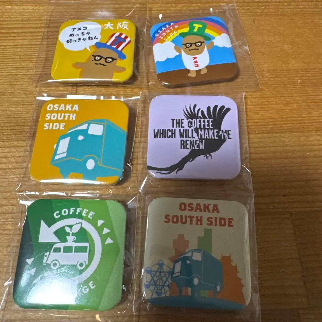 Thumbnail of Amazing Coffee Button Badge Set of 6